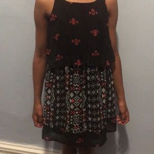 Two layer spring/summer dress